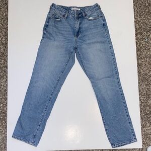 PacSun Light Wash High-Rise Mom Jeans